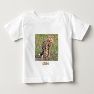 CheetahCubLookingAtYou.png Baby-T - Shirt