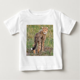 CheetahCubLookingAtYou.png Baby T-shirt