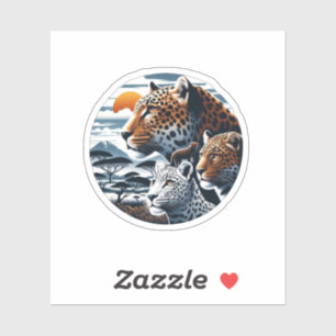 Cheetahs Aufkleber