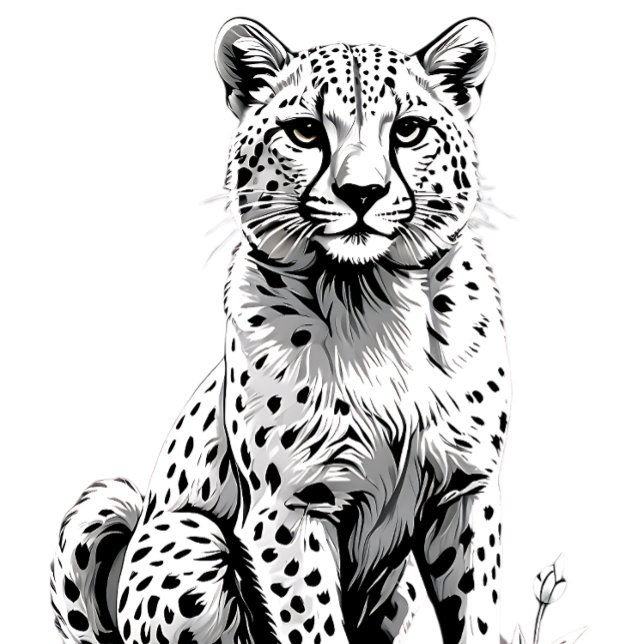 Cheetah's Zeitloser Sprint: Geschwindigkeit & Über T-Shirt (Von Creator hochgeladen)