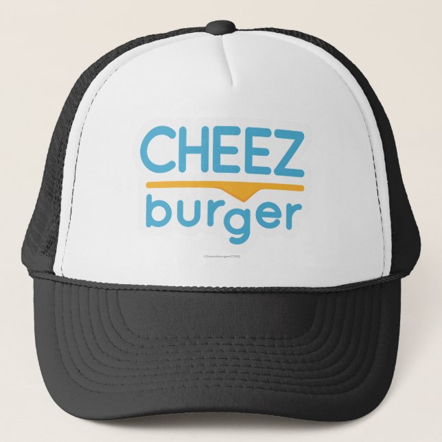 Cheezburger Logo (Farbe) Truckerkappe (Vorderseite)