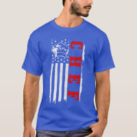 Chef American Flag Patriotic Cook Cooking BBQ Gril