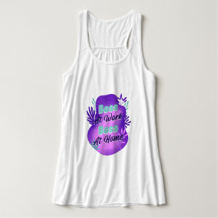 Chef bei der Arbeit Chef zu Hause Arbeitsmutter T- Tank Top