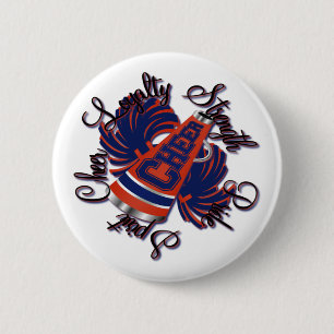 Chef Blue und Orange Qualität Button