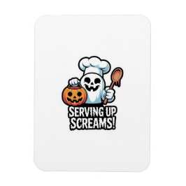 Chef Boo – Spooky Cute Halloween Ghost Spoon Magnet