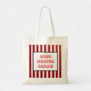 Chef Carnival Stripe Ring Master - Fun Fair Circus Tragetasche