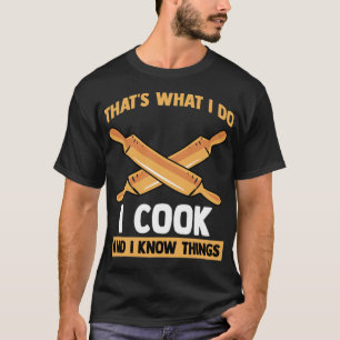 Chef Chef Gourmet Chefs Hat Commercial Kitchen pir T-Shirt