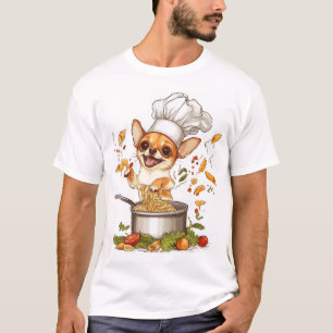 Chef Chihuahua � Meister des kulinarischen Hundes T-Shirt