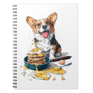 Chef Corgi � Lustiger kochender Hund Notizblock