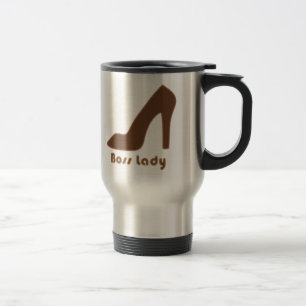 Chef-Dame Brown Pump Reisebecher
