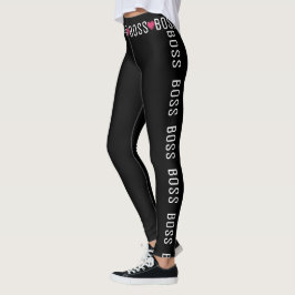 Chef-Dame Heart Trim Leggings
