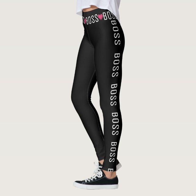 Chef-Dame Heart Trim Leggings (Links)