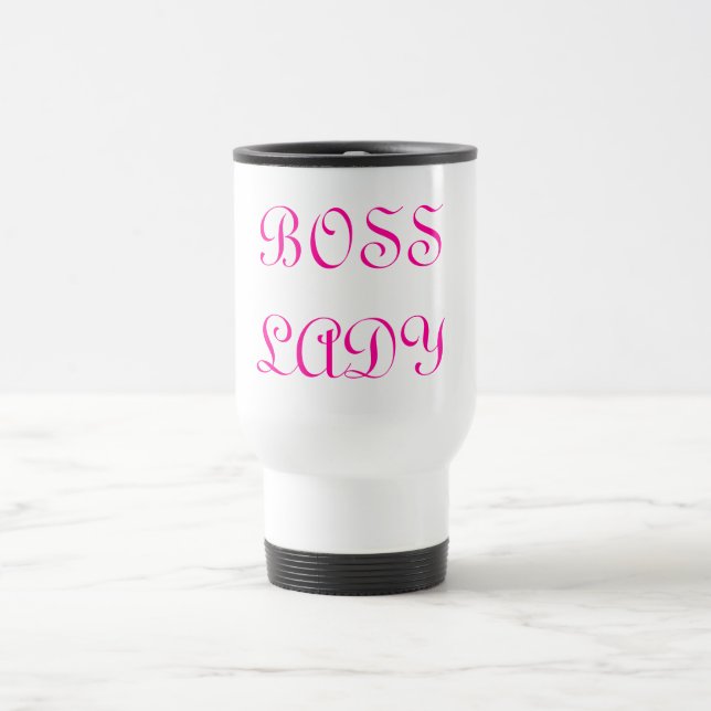Chef-Dame Travel Mug Reisebecher (Mittel)
