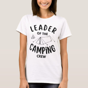 Chef der Camping Crew – Leader of the camping crew T-Shirt