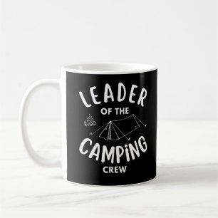 Chef der Camping Crew lustig Kaffeetasse