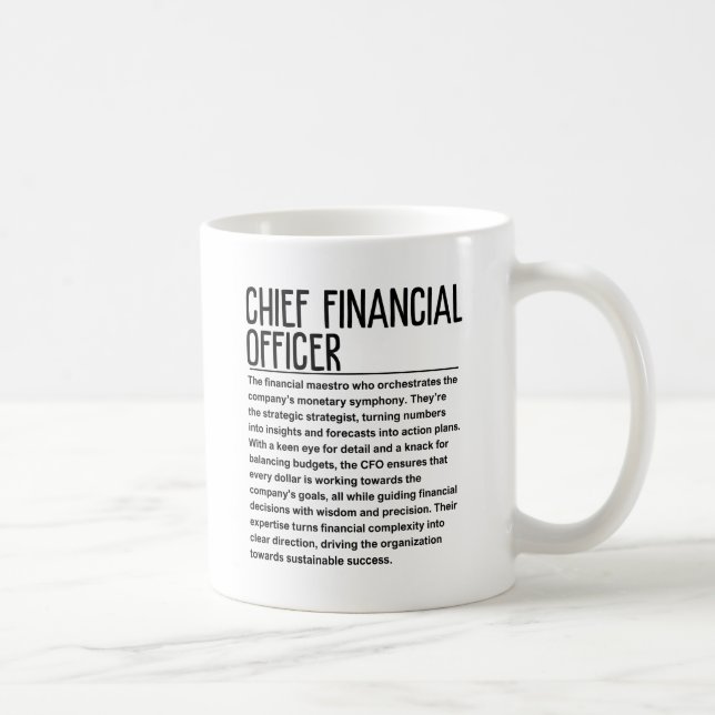 Chef der Finanzabteilung Kaffeetasse (Rechts)