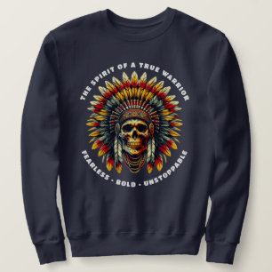 Chef des amerikanischen Skull Sweatshirt