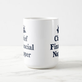 Chef Finanzielle Nickerchen Kaffeetasse
