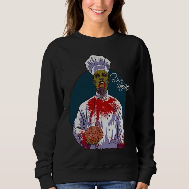CHEF Halloween  ZOMBIE CHEF Sweatshirt (Vorderseite)