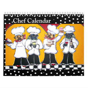 CHEF HAUSTIER KUNST KALENDER