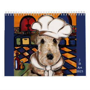 CHEF HAUSTIER-KUNST-KALENDER KALENDER