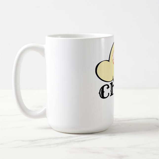 Chef Hut Grafik – Lustig & Stylisch  Kaffeetasse (Links)