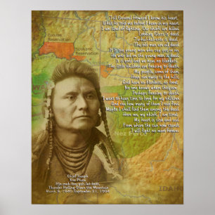 Chef Joseph von Nez Perce Poster