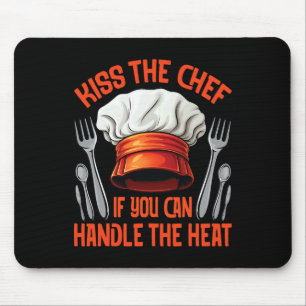 Chef Kiss Koch Enthusiast Grillen Räuchern Mousepad