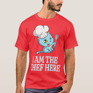 Chef Kitty Lustiger Koch Katzenliebhaber Kochen 1 T-Shirt