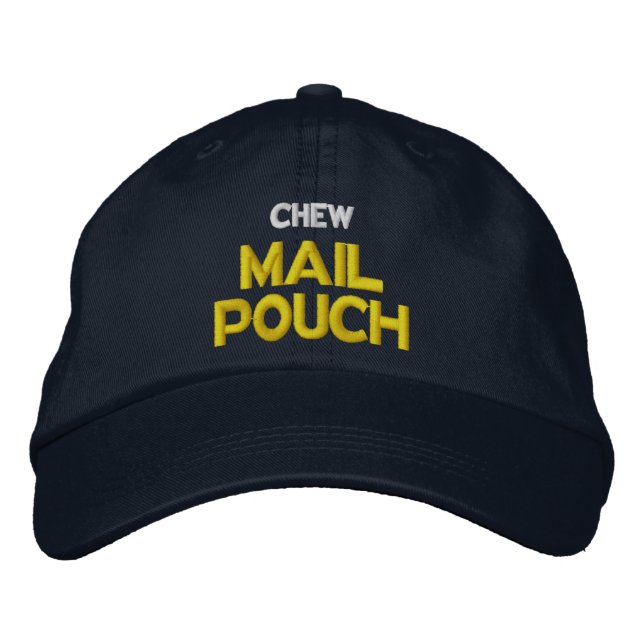 Chef Mail Pouch Bestickte Kappe (Vorderseite)