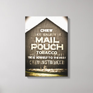 Chef Mail Pouch Tabak Leckerei Sie selbst zum Best Leinwanddruck