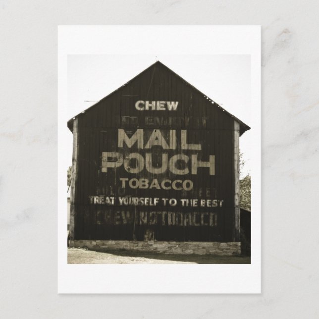 Chef Mail Pouch Tobacco - Antiquitätenfinale des F Postkarte (Vorderseite)