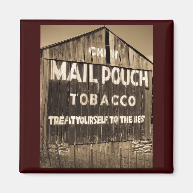 Chef Mail Pouch Tobacco Barn Magnet (Vorne)