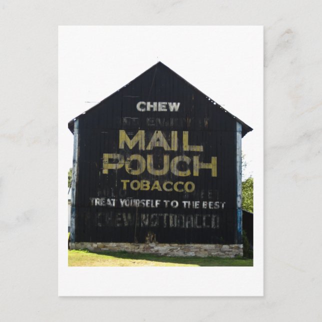 Chef Mail Pouch Tobacco Barn - Original Foto Postkarte (Vorderseite)