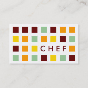 CHEF (mod Quadrate) Visitenkarte