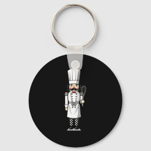 Chef Nussknacker Kochmütze Weihnachten Schlüsselanhänger
