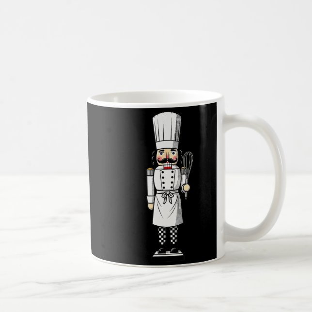 Chef Nutcracker Cook Hat Xmas  Kaffeetasse (Rechts)
