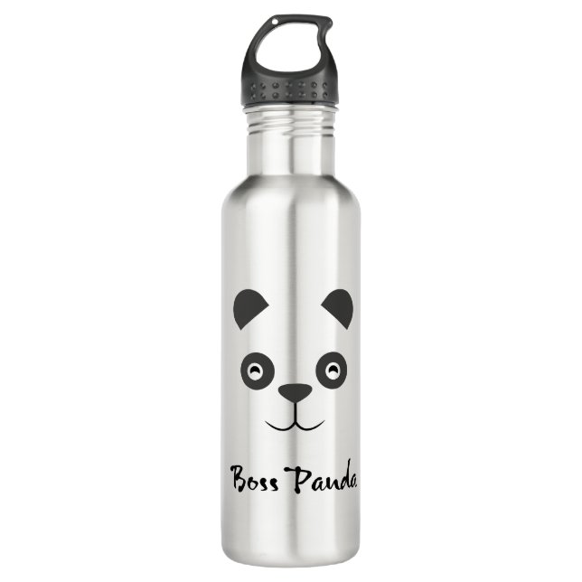 Chef-Panda-Edelstahl-Wasser-Flasche Edelstahlflasche (Vorderseite)
