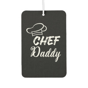 Chef-Papa Kochgeschenk Geschenk für Foodies Autolufterfrischer