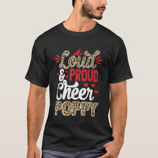 Chef Poppy Größte Fan Leopard Print und Pom Pom T-Shirt