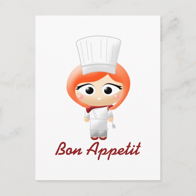 Chef Postkarte (Vorderseite)