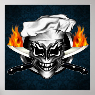 Chef Skull 1 Poster