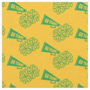 Chef Team School Colors Green & Gold Stoff