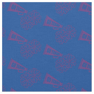 Chef Team School Colors Lila & blau Stoff