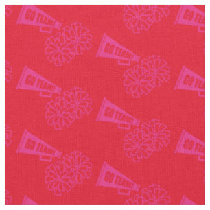 Chef Team School Colors Pink & Red Stoff