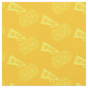 Chef Team School Colors Yellow & Gold Stoff