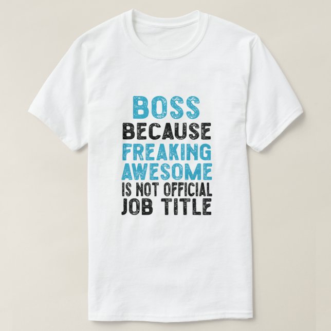 Chef, weil phantastisch zu flippen nicht offiziell T-Shirt (Design vorne)