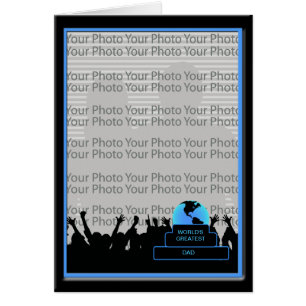Chef Weltbest Vater Award Foto Frame Card 2