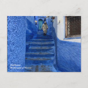 Chefchaouen - die blaue Stadt Marokkos Postkarte