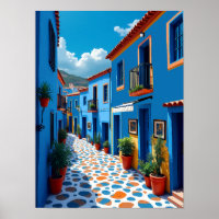 Chefchaouen marokkanisch Blue City - Vibranly Trav